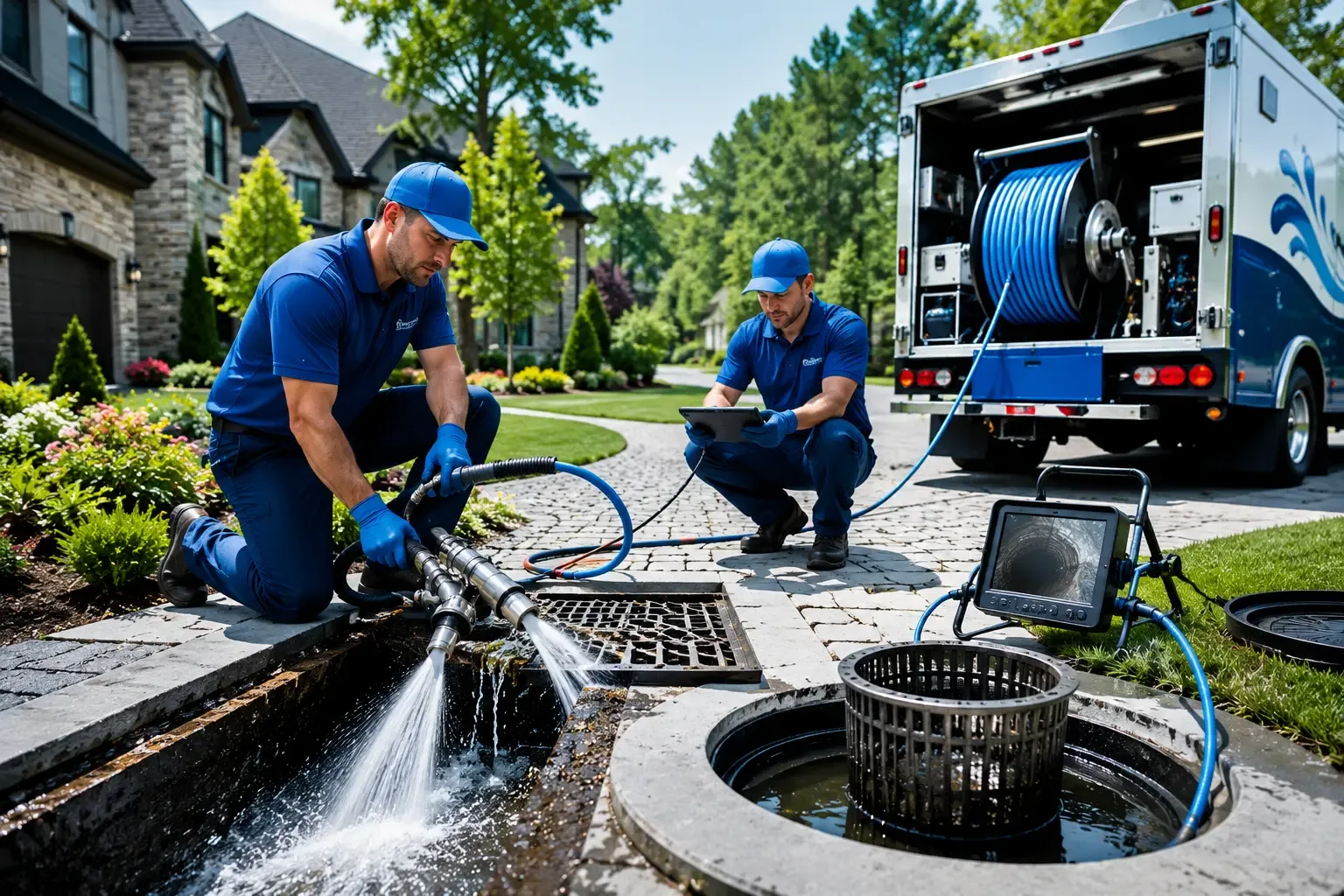 Local outdoor drain cleaning professionals in Calder, ID